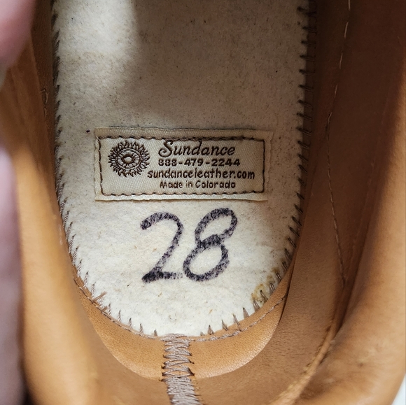 Sundance/  Leather Loafers with Side Laces - Picture 7 of 7